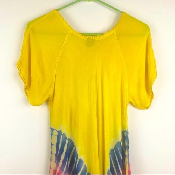 NEW Vibrant Tie Dye Beach Dress by Uniti International - Picture 7 of 12